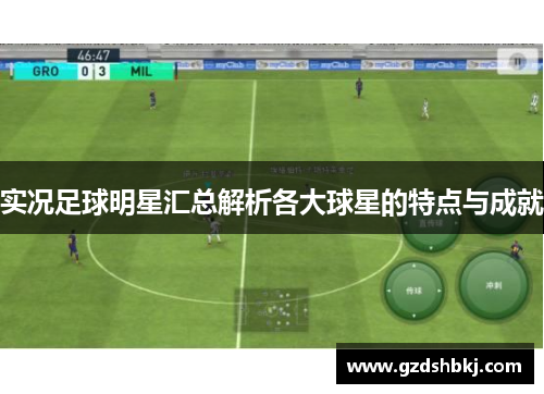 实况足球明星汇总解析各大球星的特点与成就